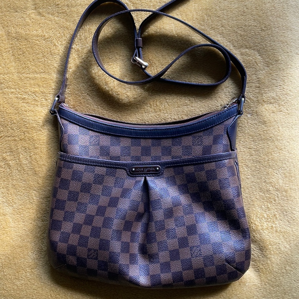 Louis Vuitton Bloomsbury PM Damier Ebene Canvas Crossbody Bag